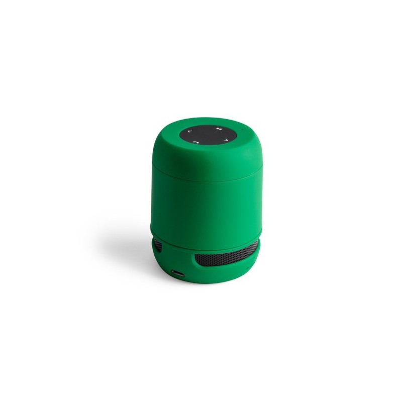 Haut-Parleur Bluetooth Personnalisé de Qualité Éco-responsable Braiss Couleurs : bleu cadeau entreprise pas cher