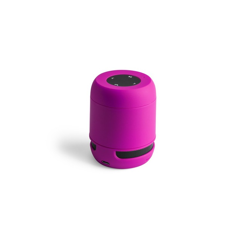 Haut-Parleur Bluetooth Personnalisé de Qualité Éco-responsable Braiss Couleurs : bleu objet promotionnel éco-responsable