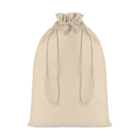 Sac en coton  grand modèle personnalisé pour vos cadeaux - TASKE LARGE Matières : coton Couleurs : beige