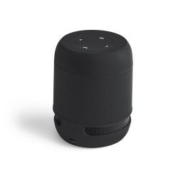 Haut-Parleur Bluetooth Personnalisé de Qualité Éco-responsable Braiss Couleurs : bleu impression haute définition