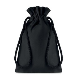 Petit sac en coton personnalisé TASKE SMALL Matières : coton Couleurs : noir