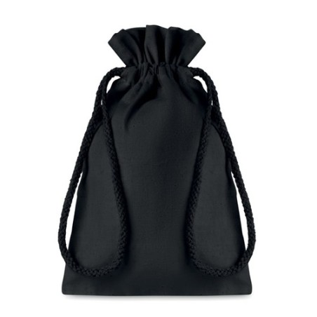 Petit sac en coton personnalisé TASKE SMALL Matières : coton Couleurs : noir