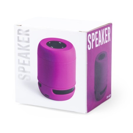 Haut-Parleur Bluetooth Personnalisé de Qualité Éco-responsable Braiss Couleurs : blanc cadeau collaborateur premium