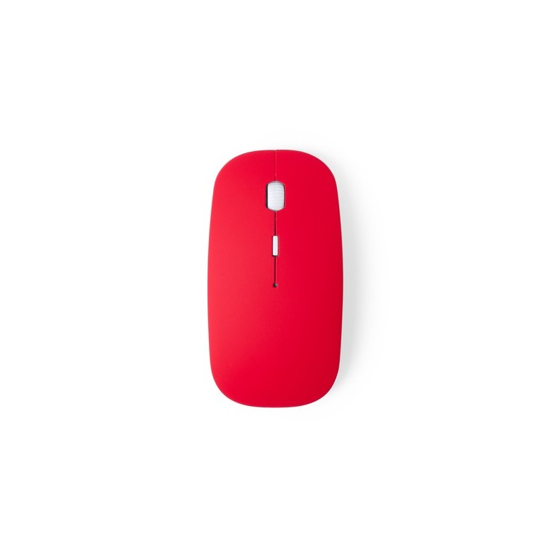 Souris Ergonomique Sans Fil Publicitaire - Lyster Couleurs : blanc goodies personnalisé en stock