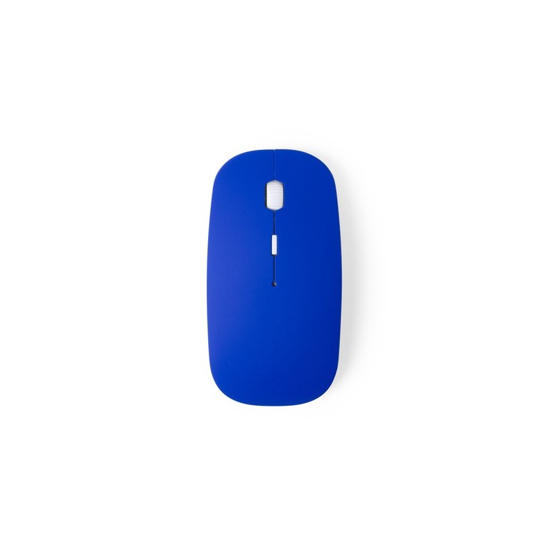 Souris Ergonomique Sans Fil Publicitaire - Lyster Couleurs : blanc goodies entreprise design