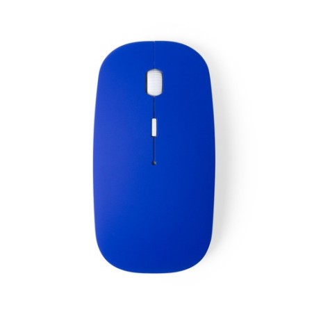 Souris Ergonomique Sans Fil Publicitaire - Lyster Couleurs : jaune cadeau client original