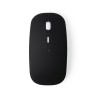 Souris Ergonomique Sans Fil Publicitaire - Lyster Couleurs : noir personnalisable avec votre logo