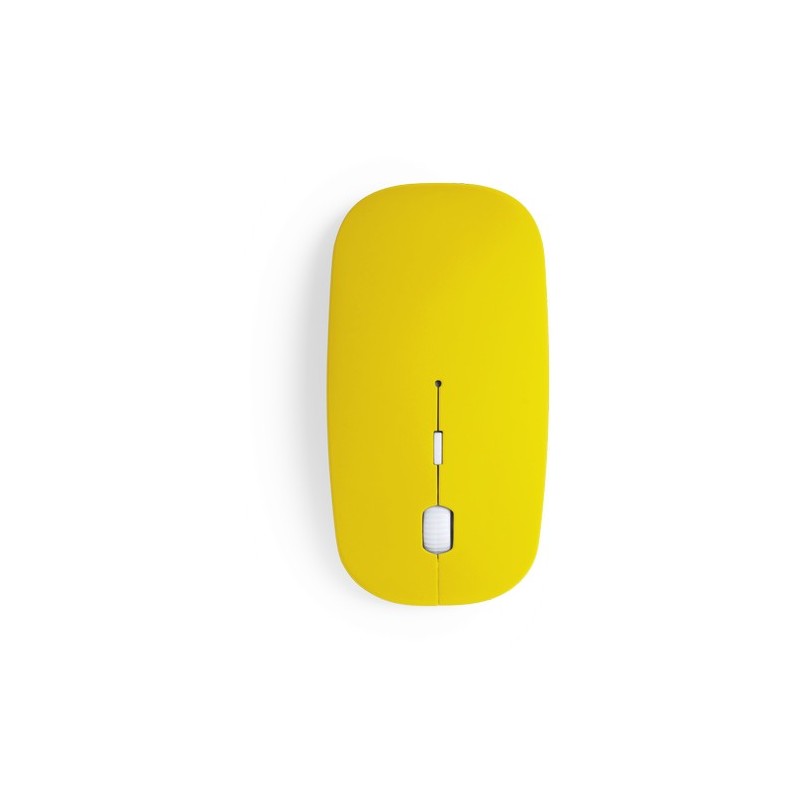 Souris Ergonomique Sans Fil Publicitaire - Lyster Couleurs : noir objet promo petit budget