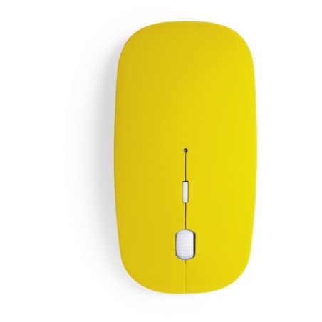 Souris Ergonomique Sans Fil Publicitaire - Lyster Couleurs : noir objet promo petit budget