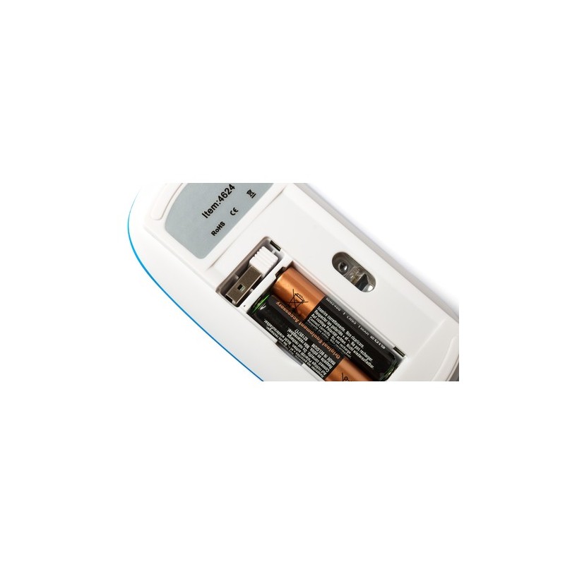Souris Ergonomique Sans Fil Publicitaire - Lyster Couleurs : bleu cadeau collaborateur premium
