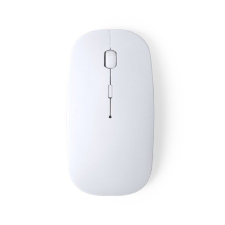 Souris Ergonomique Sans Fil Publicitaire - Lyster Couleurs : rouge goodies entreprise design