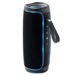 Haut-parleur étanche personnalisé IPX4 DIMA - Audio de qualité pas cher Couleurs : noir cadeau entreprise pas cher