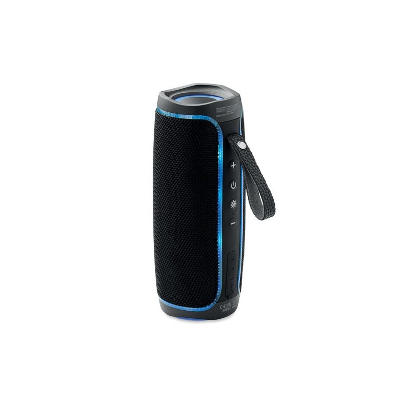 Haut-parleur étanche personnalisé IPX4 DIMA - Audio de qualité pas cher Couleurs : noir cadeau entreprise pas cher