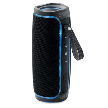 Haut-parleur étanche personnalisé IPX4 DIMA - Audio de qualité pas cher Couleurs : noir cadeau entreprise pas cher