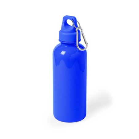 Gourde Personnalisable 600 ml Zanip Matières : polystyrène (PS) Couleurs : bleu clair cadeau client original
