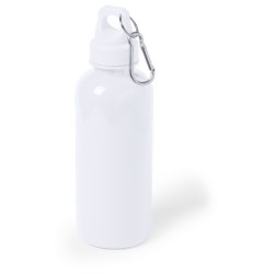 Gourde Personnalisable 600 ml Zanip Matières : polystyrène (PS) Couleurs : bleu clair cadeau client original
