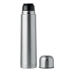 Bouteille thermos isotherme personnalisée 900 ml BIG CHAN Matières : acier inoxydable Couleurs : argenté mat 2