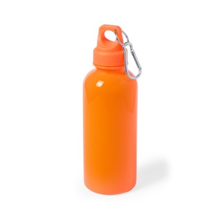 Gourde Personnalisable 600 ml Zanip Matières : polystyrène (PS) Couleurs : jaune personnalisation rapide en France