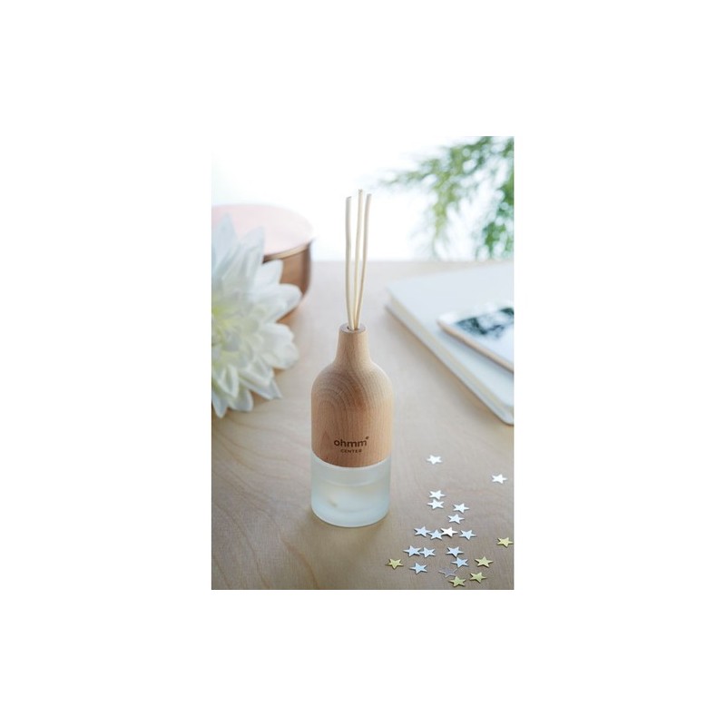 Diffuseur d'arôme personnalisé au design élégant Lilas AROMA Matières : verre Couleurs : bois cadeau entreprise pas cher