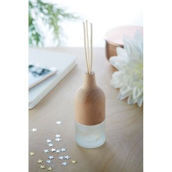 Diffuseur d'arôme personnalisé au design élégant Lilas AROMA Matières : verre Couleurs : bois goodies publicitaire événementiel