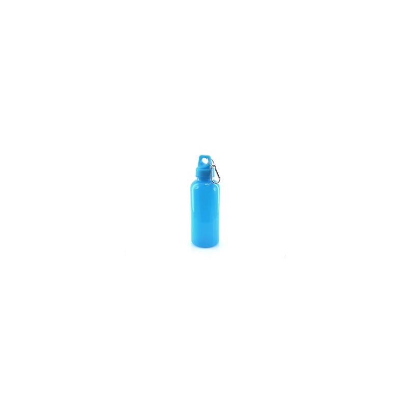 Gourde Personnalisable 600 ml Zanip Matières : polystyrène (PS) Couleurs : bleu personnalisation rapide en France