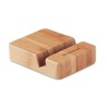 Support de téléphone en bambou personnalisé APOYA Matières : bambou Couleurs : bois cadeau entreprise pas cher