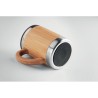 Gobelet Isotherme Éco-responsable 300ml en Bambou MOKKA Matières : acier inoxydable Couleurs : bois personnalisation rapide en F