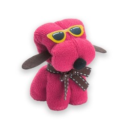 Serviette absorbante personnalisée originale Rustuff pas cher - Goodies Matières : microfibre Couleurs : fuchsia cadeau entrepri