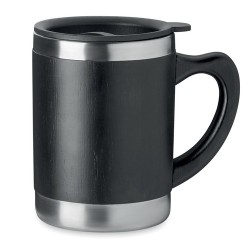 Gobelet Isotherme Éco-responsable 300ml en Bambou MOKKA Matières : acier inoxydable Couleurs : bois 2