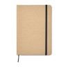 Carnet A5 Éco-responsable en carton recyclé Personnalisé EVERWRITE Matières : papier Couleurs : noir