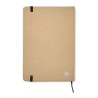 Carnet A5 Éco-responsable en carton recyclé Personnalisé EVERWRITE Matières : papier Couleurs : noir accessoire événementiel uni