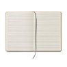 Carnet A5 Éco-responsable en carton recyclé Personnalisé EVERWRITE Matières : papier Couleurs : noir marquage couleur éclatante