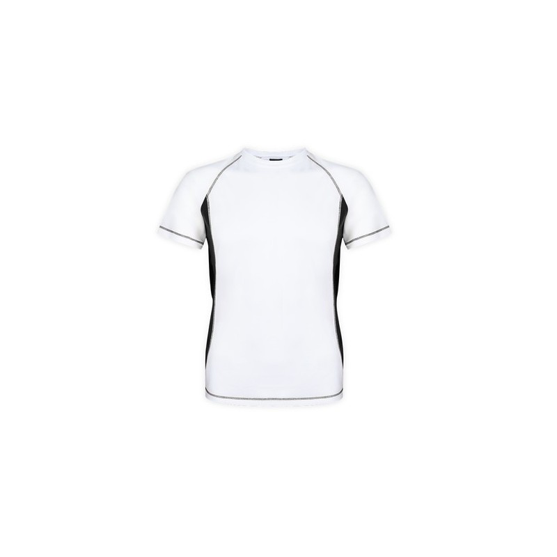 T-Shirt Adulte Personnalisé Performant et Confortable Tecnic Combi Matières : polyester Taille textile : S Couleurs : noir perso