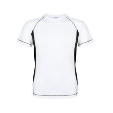 T-Shirt Adulte Personnalisé Performant et Confortable Tecnic Combi Matières : polyester Taille textile : S Couleurs : noir perso