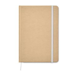 Carnet A5 Éco-responsable en carton recyclé Personnalisé EVERWRITE Matières : papier Couleurs : blanc cadeau entreprise pas cher