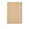 Carnet A5 Éco-responsable en carton recyclé Personnalisé EVERWRITE Matières : papier Couleurs : blanc cadeau entreprise pas cher