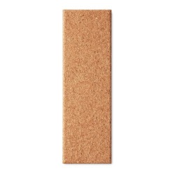 Stylo bille en métal  avec boîte en liège personnalisé QUERCUS Matières : métal Couleurs : bois 2