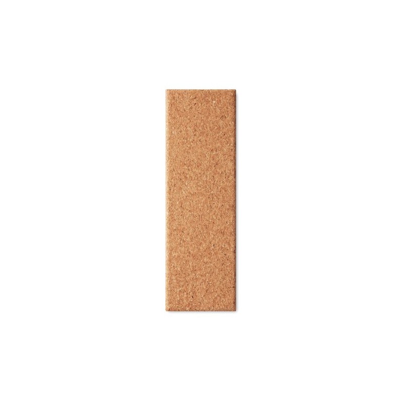 Stylo bille en métal  avec boîte en liège personnalisé QUERCUS Matières : métal Couleurs : bois personnalisable avec votre logo