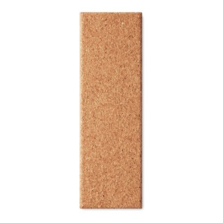 Stylo bille en métal  avec boîte en liège personnalisé QUERCUS Matières : métal Couleurs : bois personnalisable avec votre logo