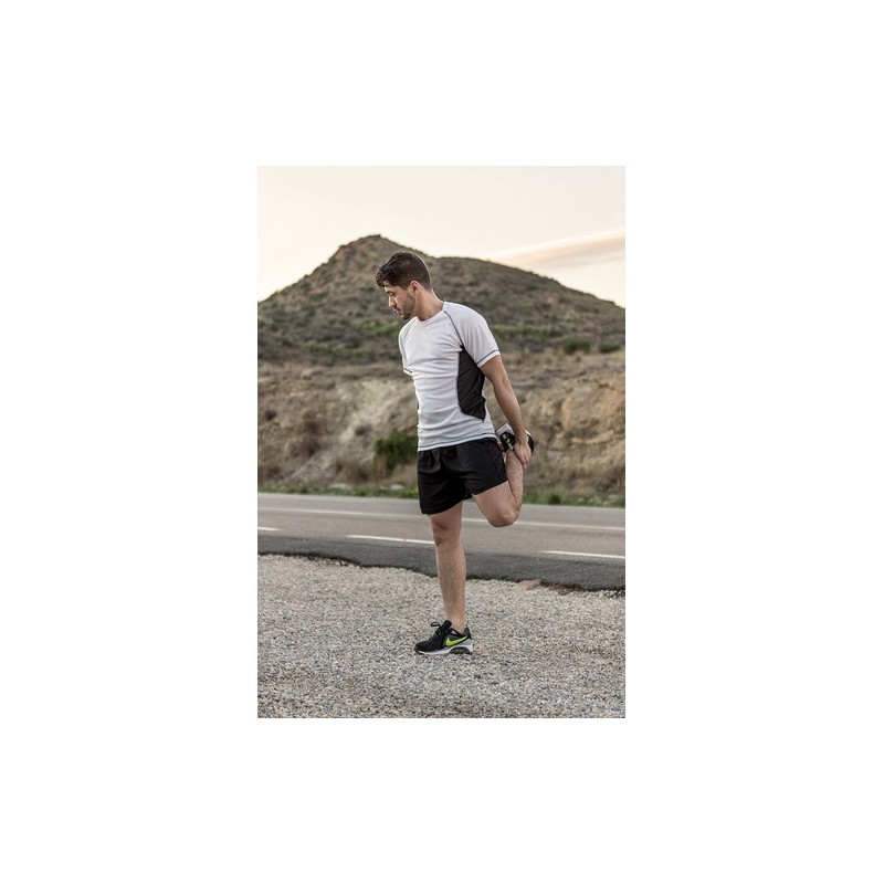 Shorts légers et respirants personnalisés pas cher Tecnic Gerox Matières : polyester Taille textile : 8/10 ans Couleurs : blanc 