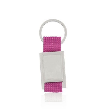 Porte-Clés personnalisé  Dagor - Objet publicitaire Matières : polyester Couleurs : bleu marquage laser ultra précis