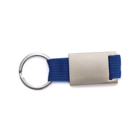 Porte-Clés personnalisé  Dagor - Objet publicitaire Matières : polyester Couleurs : bleu objet publicitaire robuste