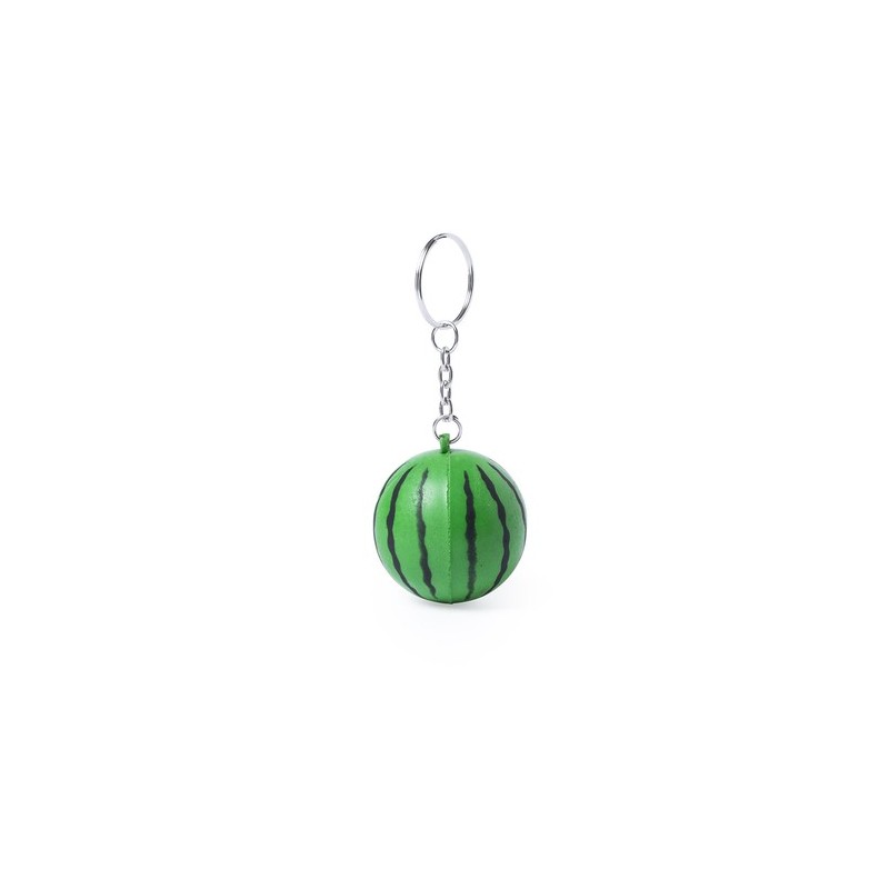 Porte-clés antistress personnalisé  Fruty Matières : PU Couleurs : pastèque cadeau entreprise pas cher