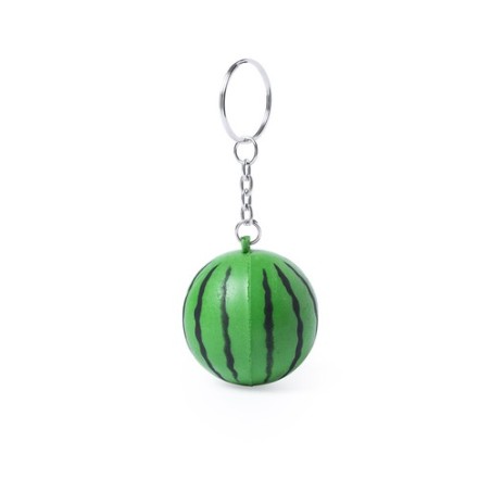 Porte-clés antistress personnalisé  Fruty Matières : PU Couleurs : pastèque cadeau entreprise pas cher