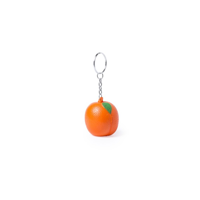 Porte-clés antistress personnalisé  Fruty Matières : PU Couleurs : pastèque personnalisation rapide en France