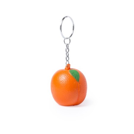 Porte-clés antistress personnalisé  Fruty Matières : PU Couleurs : pastèque personnalisation rapide en France