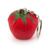 Porte-clés antistress personnalisé  Fruty Matières : PU Couleurs : pastèque objet publicitaire robuste