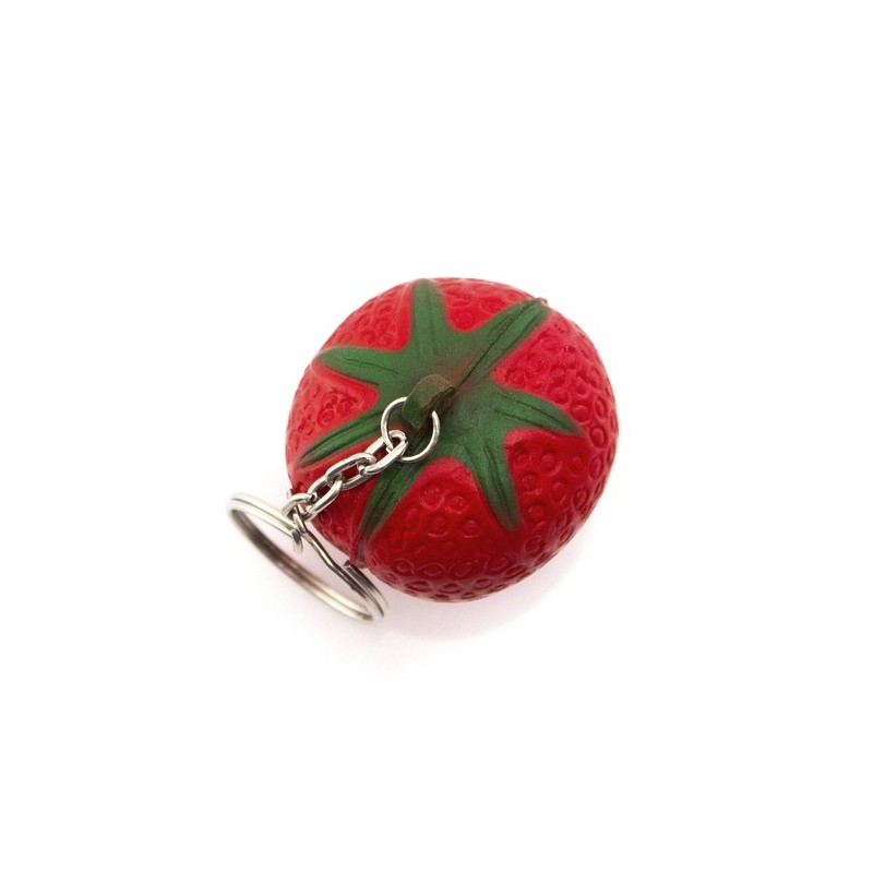 Porte-clés antistress personnalisé  Fruty Matières : PU Couleurs : pastèque goodies publicitaire événementiel