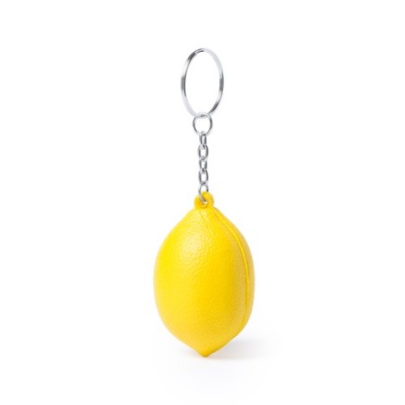Porte-clés antistress personnalisé  Fruty Matières : PU Couleurs : pastèque goodies publicitaire événementiel