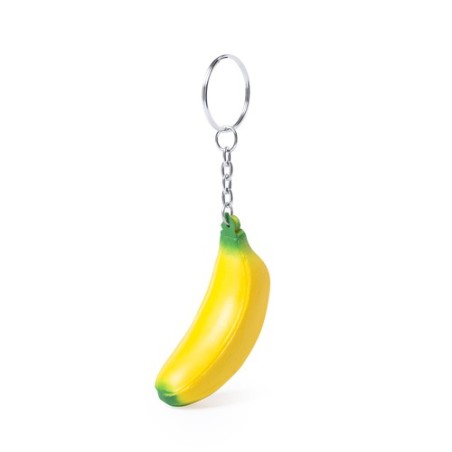 Porte-clés antistress personnalisé  Fruty Matières : PU Couleurs : pastèque personnalisation rapide en France